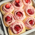 Strawberry Cinnamon Rolls