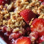 Strawberry Crisp Recipe