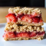 Strawberry Oat Bars