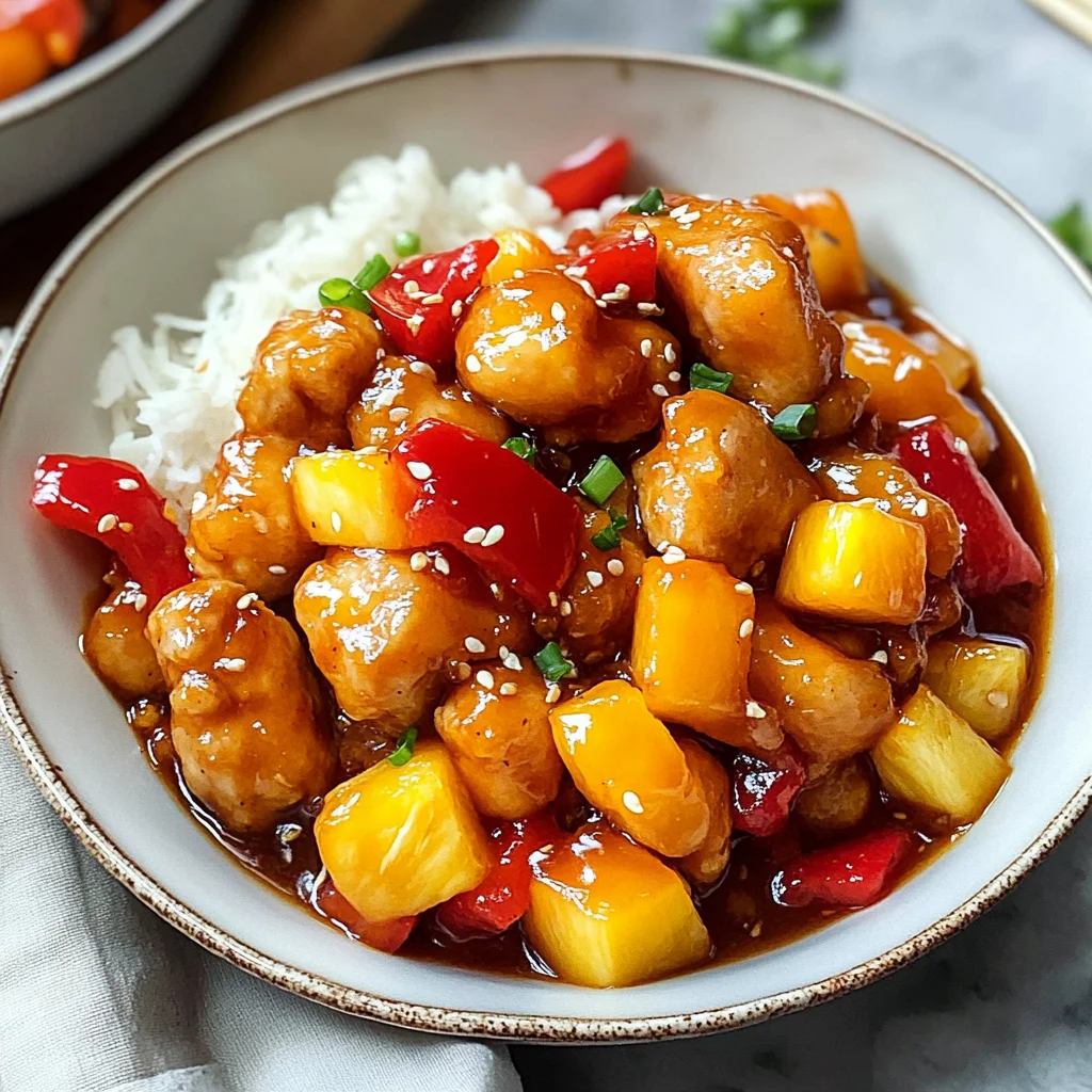 Sweet And Sour Chicken Recipe