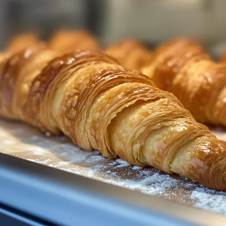 The French Croissant Recipe by Cédric Grolet
