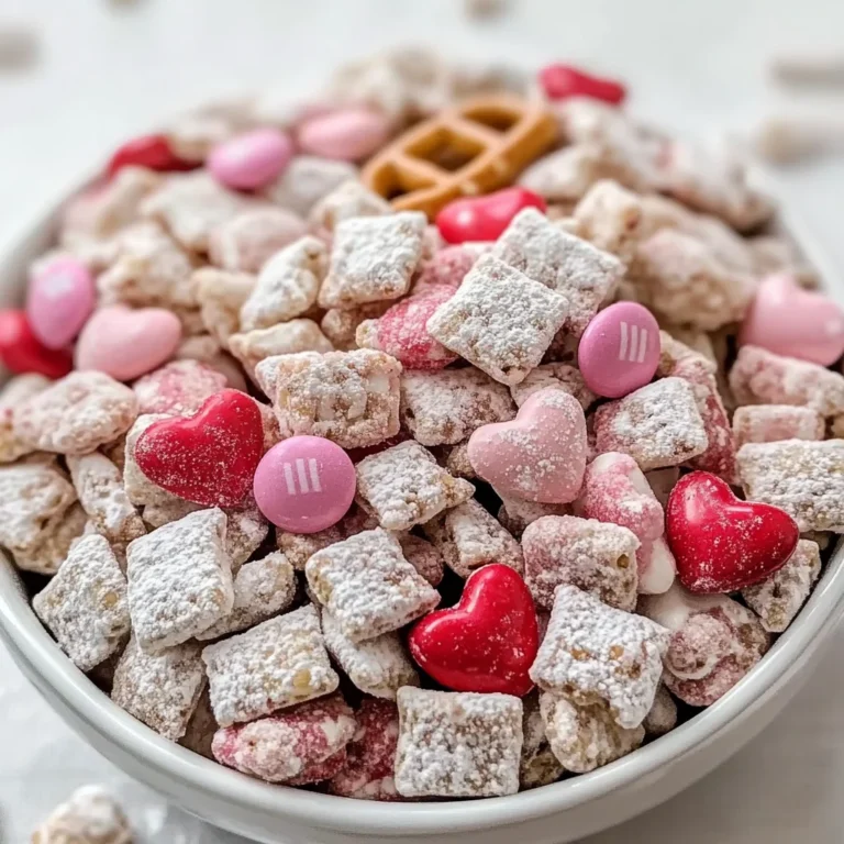 Valentine’s Day Muddy Buddies