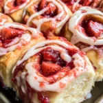 Vegan Strawberry Sweet Rolls